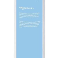 Amazon Basics Hypoallergenic 100% Cotton Rounds for Makeup Removal and Skincare, 100 Count, 1 Pack - Image 2