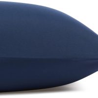 Amazon Basics Lightweight Super Soft Easy Care Wrinkle Free Microfiber 3 Piece Bed Sheet Set with 14-Inch Deep Pockets, Twin, Navy Blue, Solid, Kids, Men & Women Bedding - Image 5