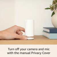Ring Indoor Cam (2nd Gen) | latest generation, 2023 release | 1080p HD Video & Color Night Vision, Two-Way Talk, and Manual Audio & Video Privacy Cover | 2-pack, White - Image 3