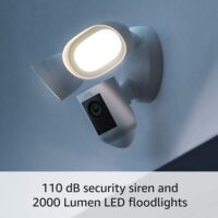 Ring Floodlight Cam Wired Pro with Bird’s Eye View and 3D Motion Detection, White - Image 5