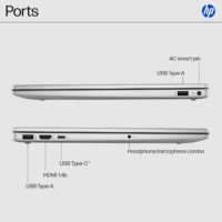 HP 15.6 inch Laptop, HD Touchscreen Display, AMD Ryzen 3 7320U, 8 GB RAM, 128 GB SSD, AMD Radeon Graphics, Windows 11 Home in S Mode, Natural Silver, 15- fc0099nr - Image 8