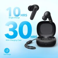 Soundcore by Anker P20i True Wireless Earbuds, 10mm Drivers with Big Bass, Bluetooth 5.3, 30H Long Playtime, Water-Resistant, 2 Mics for AI Clear Calls, 22 Preset EQs, Customization via App - Image 4