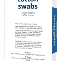 Amazon Basics Cotton Swabs for Personal Hygiene and Baby Care, 500 Count, 1 Pack - Image 2