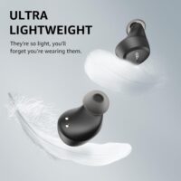 TOZO A1 Wireless Earbuds Bluetooth 5.3 Light Weight in Ear IPX5 Waterproof Headphones 2 Mic for AI Calls, Immersive Premium Sound Bass Headset with Charging Case, 32 Presets EQ Customization via App - Image 8