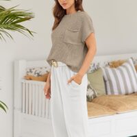 LILLUSORY 2 Piece Knit Sets For Women Trendy Sweatsuit Sets - Image 4
