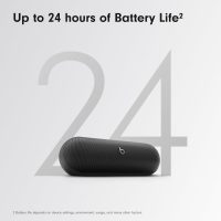 Beats Pill - Portable Bluetooth Speaker - Up to 24H Battery Life, Water Resistant, Bluetooth, Apple & Android Compatible, Seriously Loud Sound for Home, Outdoor and Travel - Matte Black - Image 5