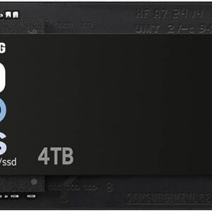 Samsung 990 EVO Plus SSD 4TB, PCIe Gen 4x4 | Gen 5x2 M.2, Speeds Up-to 7,250 MB/s, Upgrade Storage for PC/Laptops, HMB Technology and Intelligent Turbowrite 2.0, (MZ-V9S4T0B/AM)