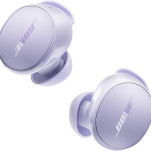 Bose QuietComfort Bluetooth Earbuds, True Wireless Earbuds with Active Noise Cancellation and Mic, Deep Bass, IPX4 Rating, Up to 8.5 Hours of Playtime, Chilled Lilac