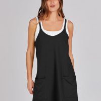 ANRABESS Women Athletic Dress Summer Tennis Workout Active Sports Mini Romper Dress Built in Shorts Travel Vacation Clothes - Image 3