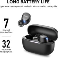 TOZO A1 Wireless Earbuds Bluetooth 5.3 Light Weight in Ear IPX5 Waterproof Headphones 2 Mic for AI Calls, Immersive Premium Sound Bass Headset with Charging Case, 32 Presets EQ Customization via App - Image 5