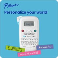 Brother P-Touch PT-N10 Personal Handheld Label Maker, Portable and Prints, P-Touch Btag ~½” (12mm) Wide Color Personalized Label Tapes, - Image 2