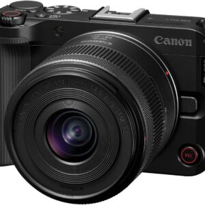 Canon EOS R50 V with RF-S14-30mm F4-6.3 is STM PTZ Lens, APS-C Mirrorless Interchangeable Lens Hybrid Camera, Ultra-Wide Angle Zoom Lens, Vertical Video, Vlogging, Live-Streaming, Content Creation