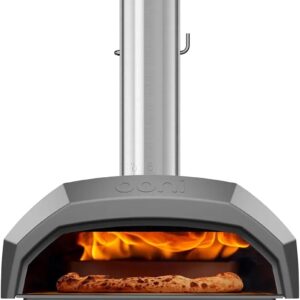 Ooni Karu 12 Multi-Fuel Outdoor Pizza Oven – 12 Inch Pizzas in 60 Seconds - Portable Wood and Gas Fired Pizza Oven with Pizza Stone, Dual Fuel Ooni Pizza Oven