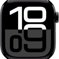 Apple Watch Series 10 [GPS 42mm case] Smartwatch with Jet Black Aluminium Case with Black Sport Band - S/M. Fitness Tracker, ECG App, Always-On Retina Display, Water Resistant - Image 3