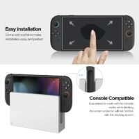 ivoler 3-Pack Screen Protector Tempered Glass for Nintendo Switch 2 Model 2025, Transparent HD Clear Anti-Scratch Screen Protector Accessories for Nintendo Switch 2, [7.9 inch] - Image 4