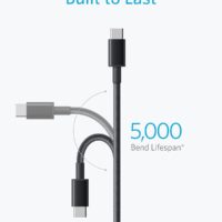 Anker USB C to USB C Cable, Type C 60W Fast Charging Cable (6FT, 2Pack) for iPhone 16 Series, iPad mini 6 and More (Black) - Image 3
