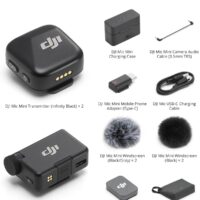 DJI Mic Mini (2 TX + 1 RX + Charging Case), Wireless Microphone for iPhone/Camera/Android, Ultralight, Detail-Rich Audio, 48h Use, Noise Cancelling, Automatic Limiting, Vlog, Streaming - Image 6