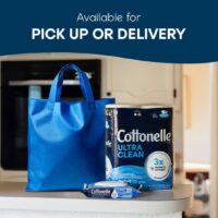 Cottonelle Ultra Clean Toilet Paper with Active CleaningRipples Texture, Strong Bath Tissue, 24 Family Mega Rolls = 132 Regular Rolls (4 Packs of 6) - Image 8