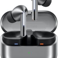 Samsung Galaxy Buds 3 Pro AI True Wireless Bluetooth Earbuds, Noise Cancelling, Sound Optimization, Redesigned Comfort Fit, Silver [US Version, Amazon Exclusive, 2Yr Warranty] - Image 2