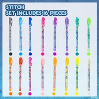 Disney Stitch 16 Piece Glitter Pen Body Art Set, Glittery and Bright Colors, Ages 3+ by Townley Girl - Image 2