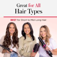 REVLON One-Step Volumizer Hair Dryer and Styler, for Less Frizz, More Shine, and Reduced Heat Damage for Salon Style Round Brush for Blowout, Black (Amazon Exclusive) - Image 8