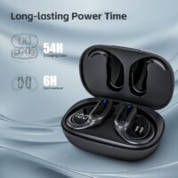 Wireless Earbuds, Bluetooth 5.4 Headphones, True Wireless Stereo Earphones with IPX7 Waterproof, Noise Cancelling Mic, Fast Charging and Comfort Fit Ear Buds for Sports/Workouts - Black - Image 2