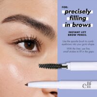 e.l.f. Instant Lift Brow Pencil, Dual-Sided, Precise, Fine Tip, Shapes, Defines, Fills Brows, Contours, Combs, Tames, Blonde, 0.006 Oz - Image 6