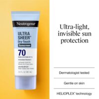 Neutrogena Ultra Sheer Dry-Touch Water Resistant and Non-Greasy Sunscreen Lotion with Broad Spectrum SPF 70, 3 Fl Oz (Pack of 1) - Image 3