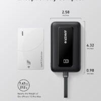 Anker Portable Charger, 10,000mAh 30W Power Bank, USB-C in and Out Fast Charging Battery Pack, Travel Essential Phone Power Bank, for iPhone 16/15, iPad, MacBook, Galaxy, Google, and More - Image 6
