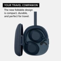 Sony WH-1000XM6 The Best Wireless Noise Canceling Headphones, HD NC Processor QN3, 12 Microphones, Adaptive NC Optimizer, Mastered by Engineers, Studio-Quality, 30-Hour Battery, Black - Image 6