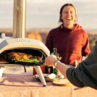 Ooni Karu 12 Multi-Fuel Outdoor Pizza Oven – 12 Inch Pizzas in 60 Seconds - Portable Wood and Gas Fired Pizza Oven with Pizza Stone, Dual Fuel Ooni Pizza Oven - Image 6