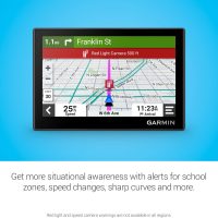 Garmin Drive™ 53 GPS Navigator, High-Resolution Touchscreen, Simple On-Screen Menus and Easy-to-See Maps, Driver Alerts - Image 4