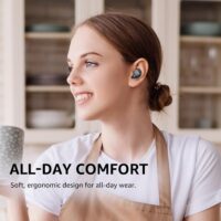 TOZO A1 Wireless Earbuds Bluetooth 5.3 Light Weight in Ear IPX5 Waterproof Headphones 2 Mic for AI Calls, Immersive Premium Sound Bass Headset with Charging Case, 32 Presets EQ Customization via App - Image 4