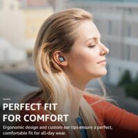 TOZO Hybrid Active Noise Cancelling Wireless Earbuds, 6 Mics ENC Clear Call, IPX8 Waterproof, in Ear Bluetooth 5.3 Headphones Stereo Bass Ear Buds 59H Playtime with LED Display 32 EQs via APP - Image 5