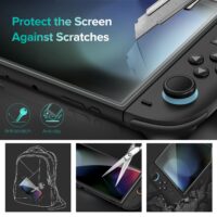 ivoler 3-Pack Screen Protector Tempered Glass for Nintendo Switch 2 Model 2025, Transparent HD Clear Anti-Scratch Screen Protector Accessories for Nintendo Switch 2, [7.9 inch] - Image 5