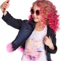 Desire Deluxe Hair Chalk for Girls Makeup Kit of 10 Temporary Colour Pens Gifts, Great Toy for Kids Age 5 6 7 8 9 10 11 12 13 Years Old, "Blue,Green,Grey,Pink,Purple - Image 5