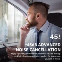 TOZO Hybrid Active Noise Cancelling Wireless Earbuds, 6 Mics ENC Clear Call, IPX8 Waterproof, in Ear Bluetooth 5.3 Headphones Stereo Bass Ear Buds 59H Playtime with LED Display 32 EQs via APP - Image 6