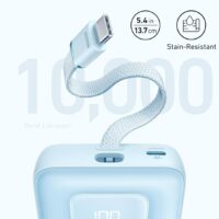 Anker Portable Charger, 10,000mAh 30W Power Bank, USB-C in and Out Fast Charging Battery Pack, Travel Essential Phone Power Bank, for iPhone 16/15, iPad, MacBook, Galaxy, Google, and More - Image 3