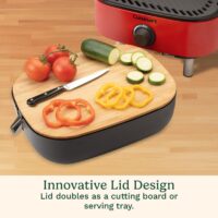 Cuisinart CGG-750 Portable, Venture Gas Grill, Red - Image 3