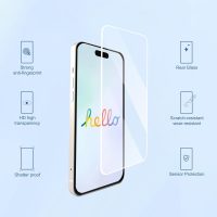 Ailun 3 Pack Screen Protector for iPhone 16 Pro [6.3 inch] + 3 Pack Camera Lens Protector with Installation Frame,Case Friendly Tempered Glass Film,[9H Hardness] - HD - Image 2