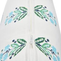 Creative Co-Op 20" Square Floral Print Cotton Pillow Cover - Image 5