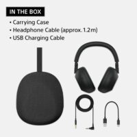 Sony WH-1000XM6 The Best Wireless Noise Canceling Headphones, HD NC Processor QN3, 12 Microphones, Adaptive NC Optimizer, Mastered by Engineers, Studio-Quality, 30-Hour Battery, Black - Image 9