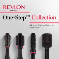 REVLON One-Step Volumizer Hair Dryer and Styler, for Less Frizz, More Shine, and Reduced Heat Damage for Salon Style Round Brush for Blowout, Black (Amazon Exclusive) - Image 9