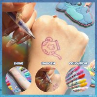 Disney Stitch 16 Piece Glitter Pen Body Art Set, Glittery and Bright Colors, Ages 3+ by Townley Girl - Image 5
