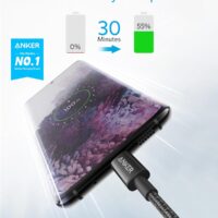 Anker USB C to USB C Cable, Type C 60W Fast Charging Cable (6FT, 2Pack) for iPhone 16 Series, iPad mini 6 and More (Black) - Image 2