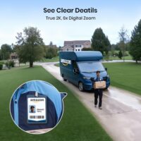 AOSU Security Cameras Outdoor Wireless, 4 Cam-Kit, No Subscription, Solar-Powered, Home Security Cameras System with 360° Pan & Tilt, Auto Tracking, 2K Color Night Vision, Easy Setup, 5G & 2.4G WiFi - Image 7