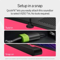VIZIO All-in-One Soundbar SE w/Dolby Atmos & DTS:X, Bluetooth Speaker, QuickFit™ Compatible – SV210Y-08 (New, 2024 Model) - Image 7