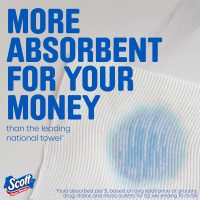 Scott Paper Towels, Choose-A-Sheet, 6 Double Rolls = 12 Regular Rolls (108 Sheets Per Roll) - Image 3