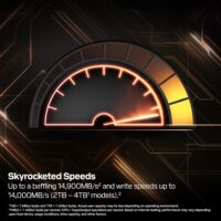 WD_BLACK 2TB SN8100 NVMe SSD Internal Solid State Drive - Gen 5 PCIe 5.0x4, M.2 2280, Seq. Read Speeds Up to 14,900 MB/s, Best for AI Applications, Gaming, and Video Editing - WDS200T1X0M - Image 3