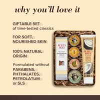 Burt's Bees Gifts Ideas - Classics Set, 6 Products in Giftable Tin – Cuticle Cream, Hand Salve, Lip Balm, Res-Q Ointment, Hand Repair and Foot Cream - Image 2